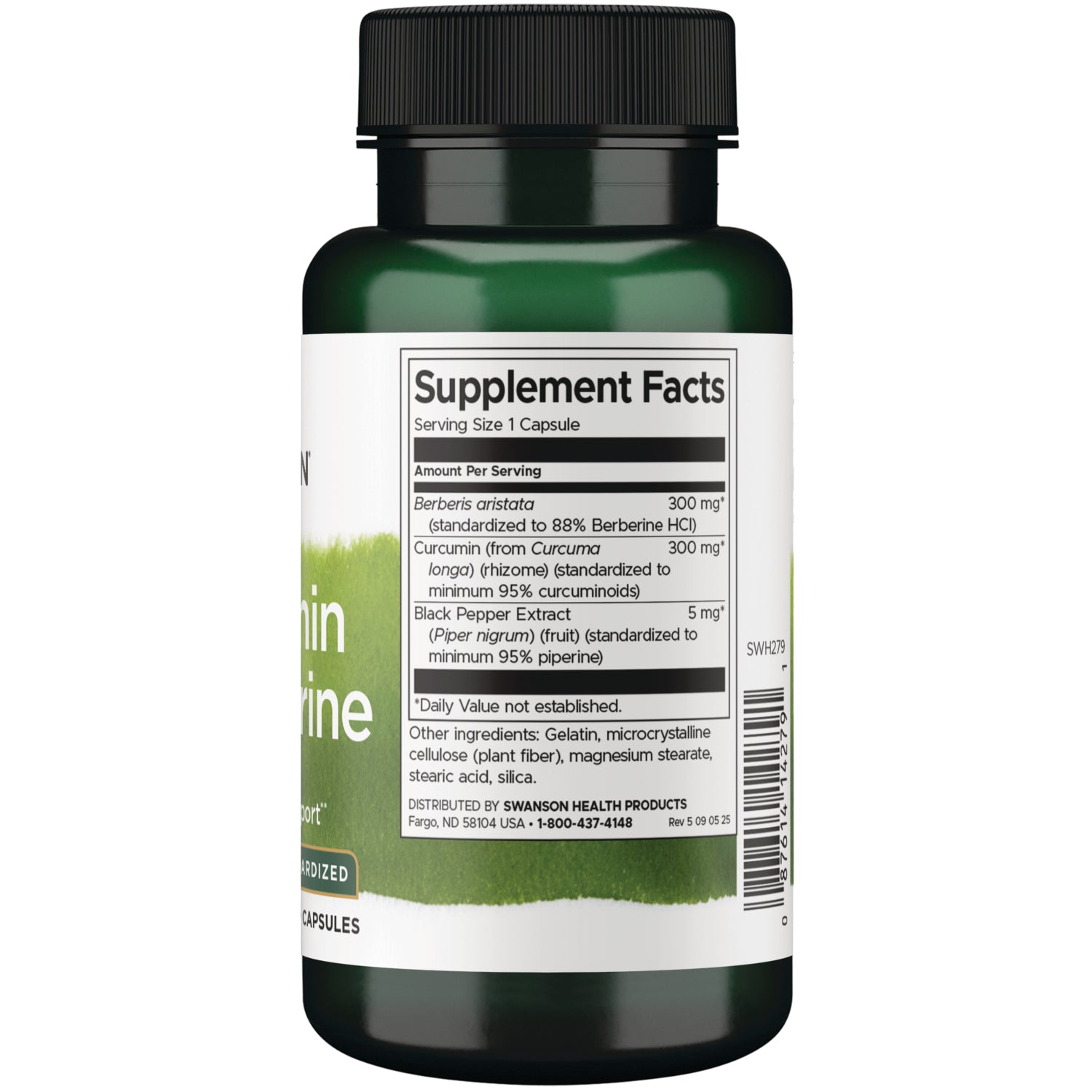 Curcumin & Berberine with Black Pepper