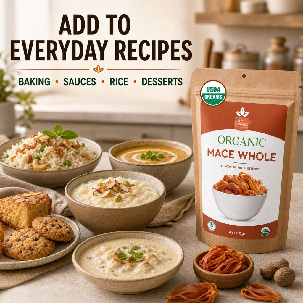 Organic Whole Mace Blades – For Béchamel & Biryani