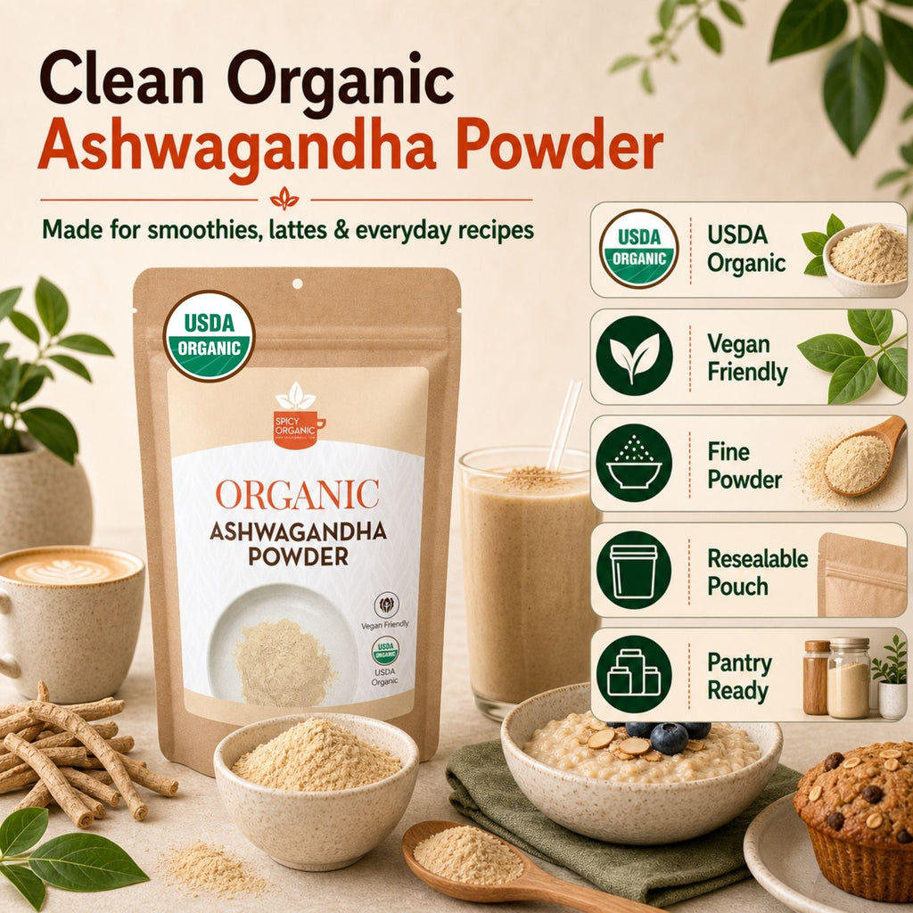 Organic Ashwagandha Root Powder – Withania somnifera