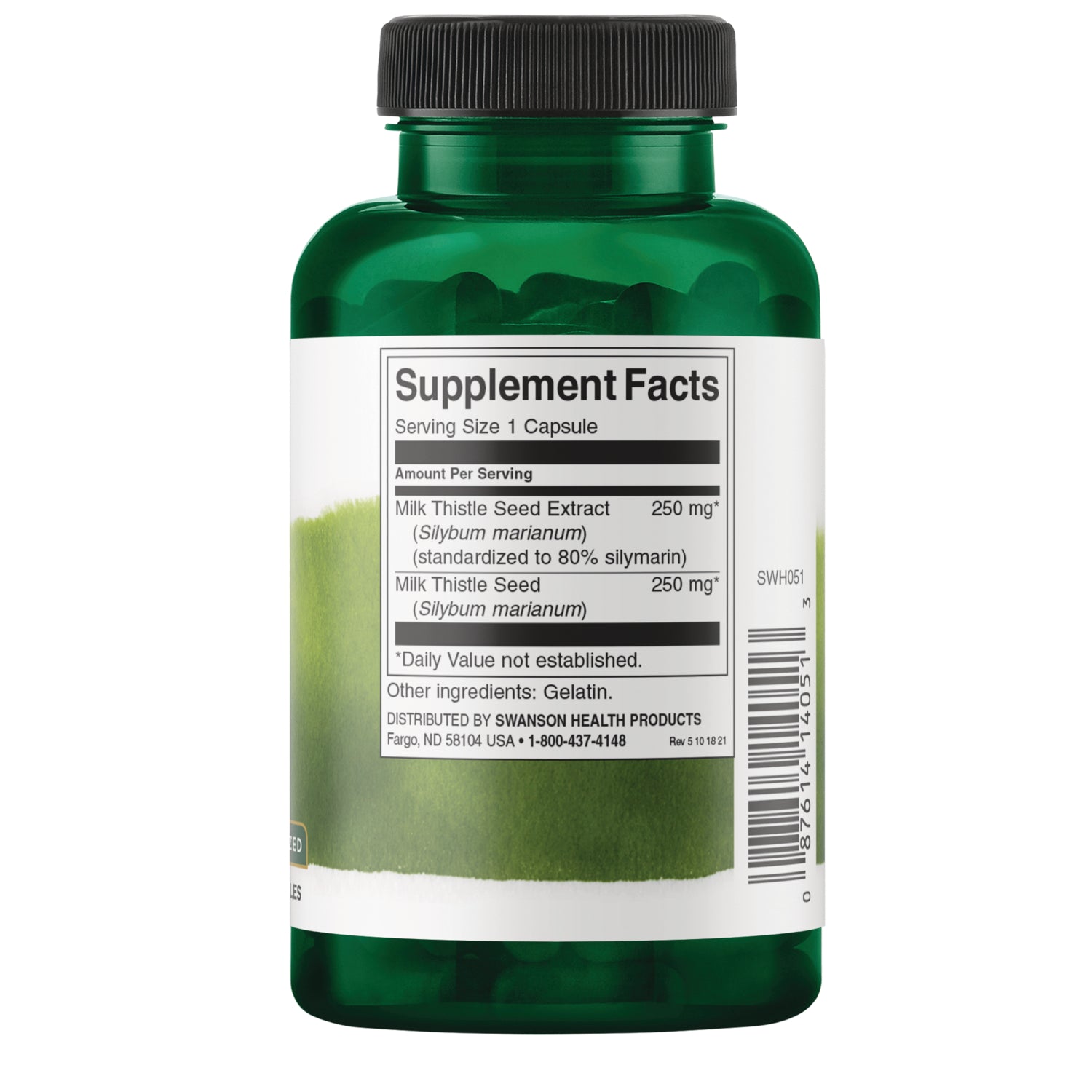Milk Thistle - Features 80% Silymarin