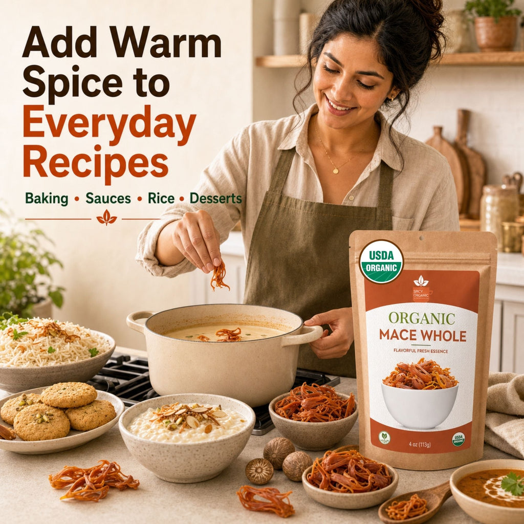 Organic Whole Mace Blades – For Béchamel & Biryani