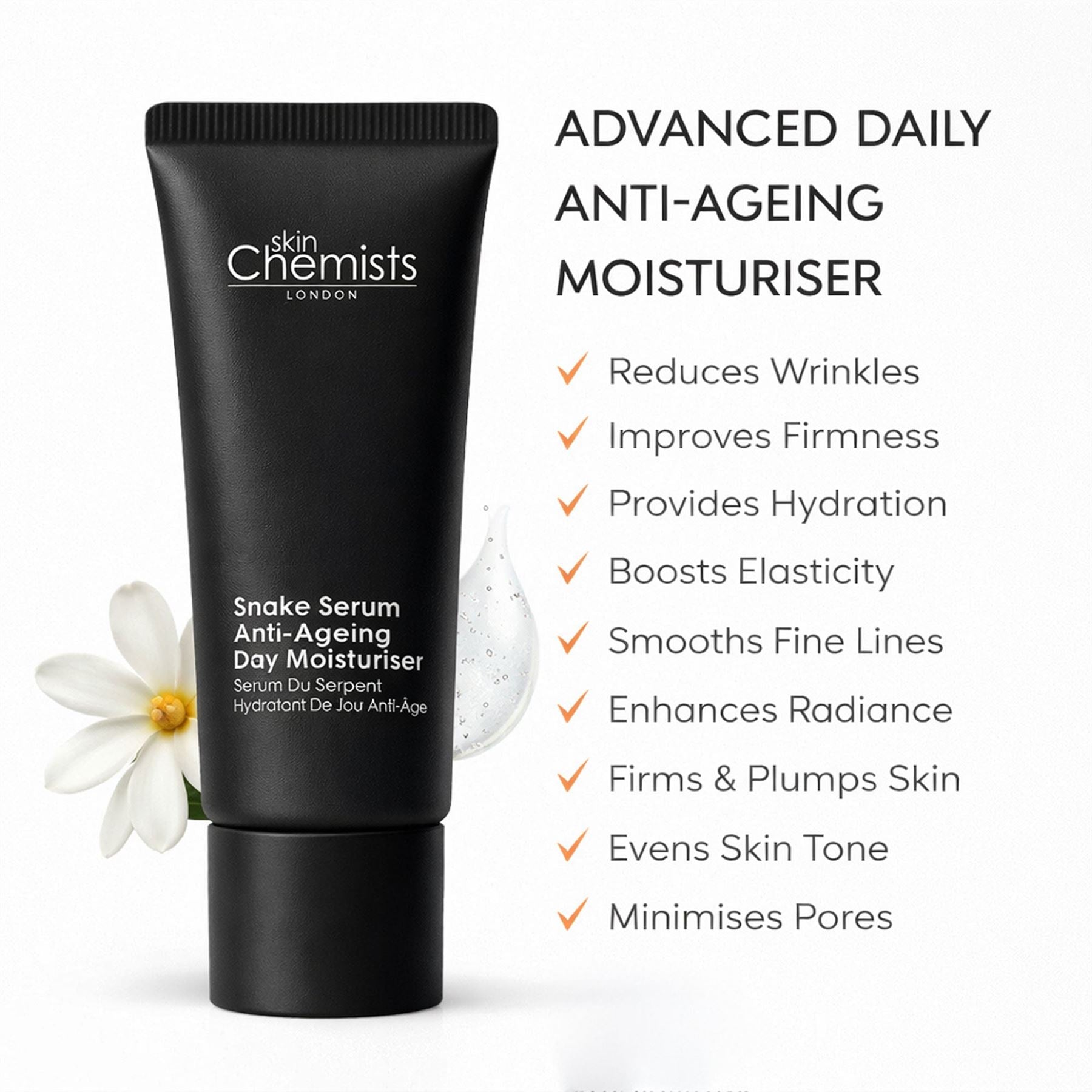 Snake Serum Anti-Ageing Day Moisturiser 50ml