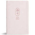 KJV Large Print Personal Size Reference Bible, Blush Pink Leathertouch, Indexed