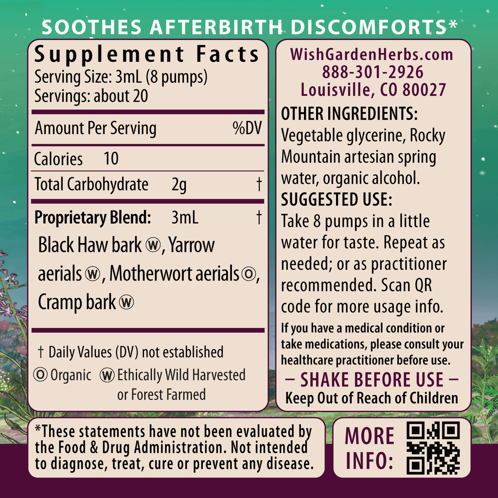 AfterEase, After Birth Contractions