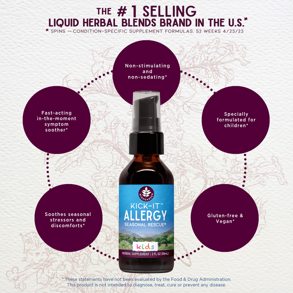 Kick-It Allergy, Seasonal Rescue For Kids