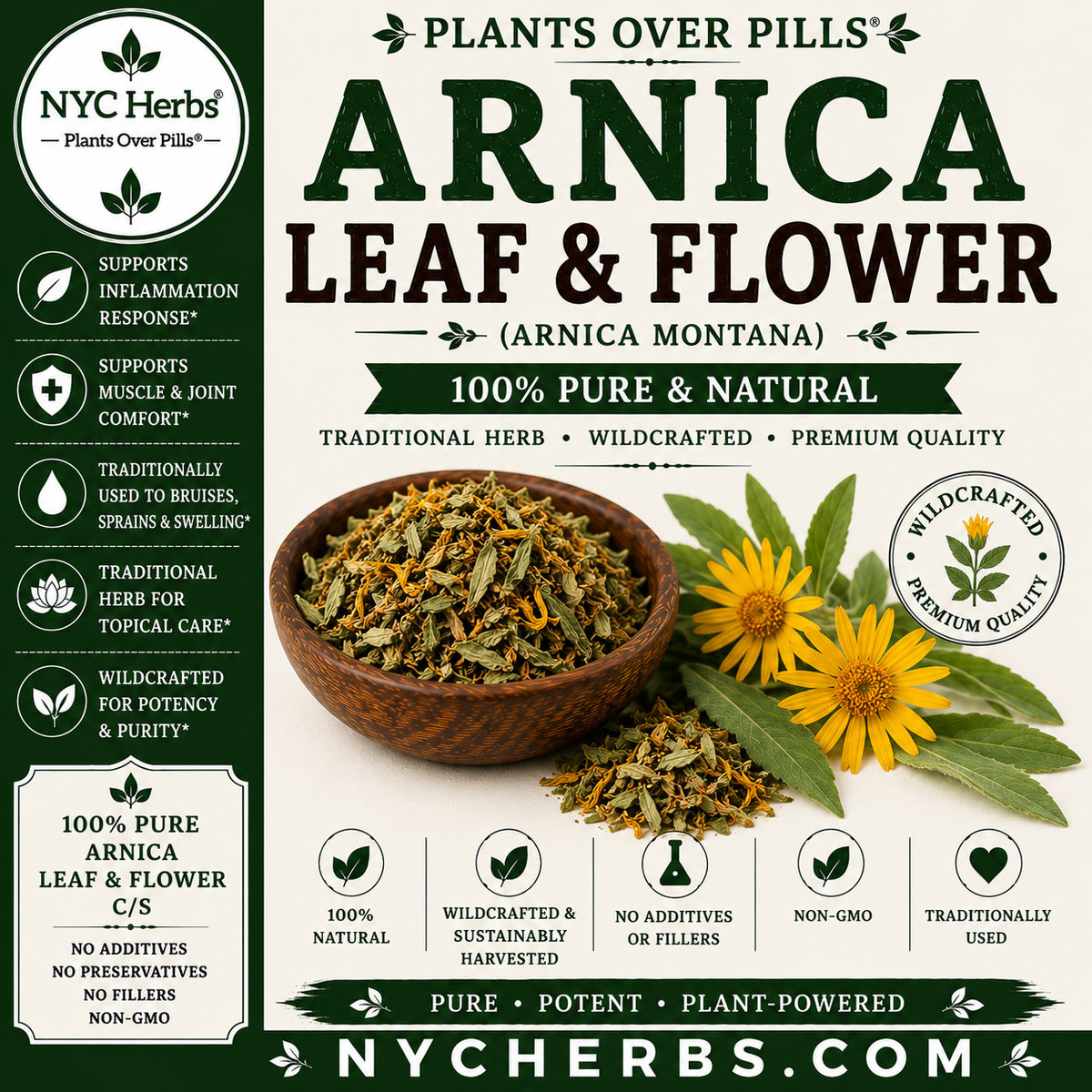Arnica Leaf & Flower