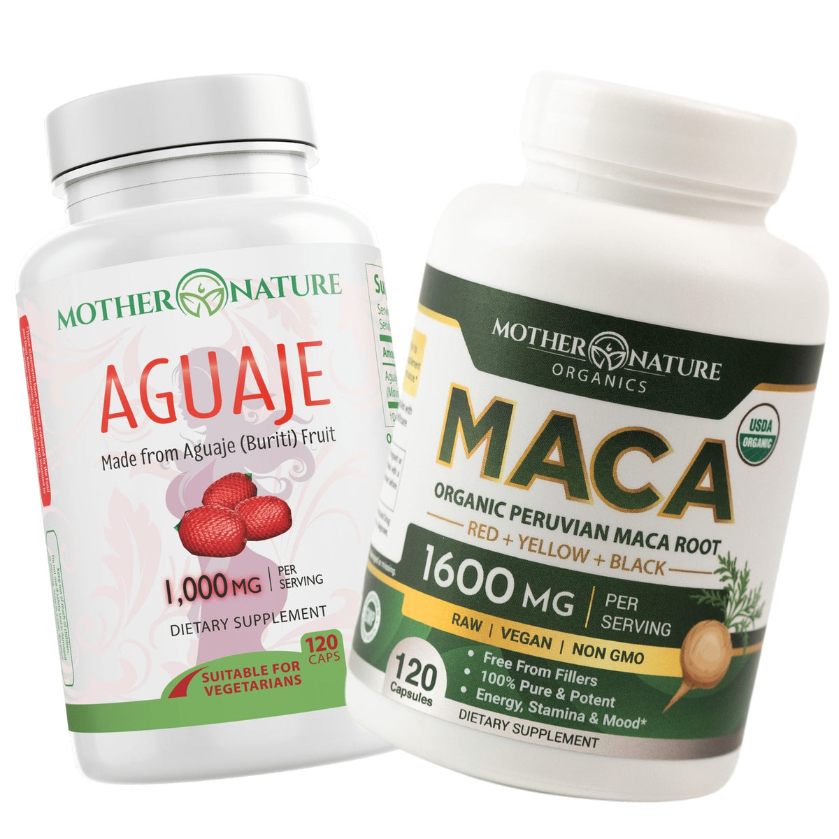 Vital Women Harmony Duo | Maca & Aguaje Supplement Bundle