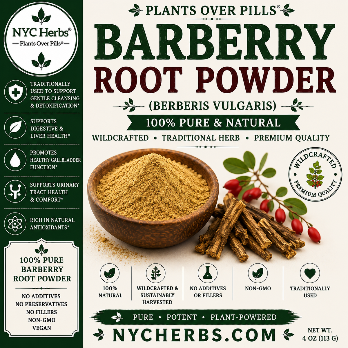 Barberry Root Powder