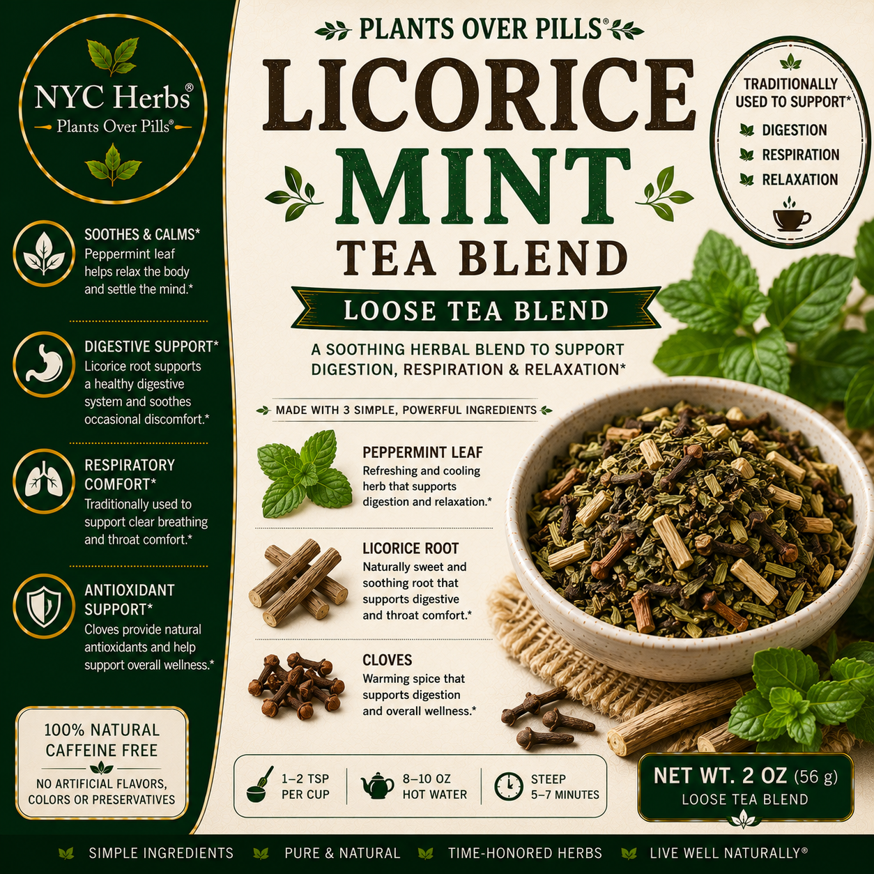 Licorice Mint Tea Blend