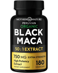 Organic Black Maca Root 750mg | 50:1 Extract
