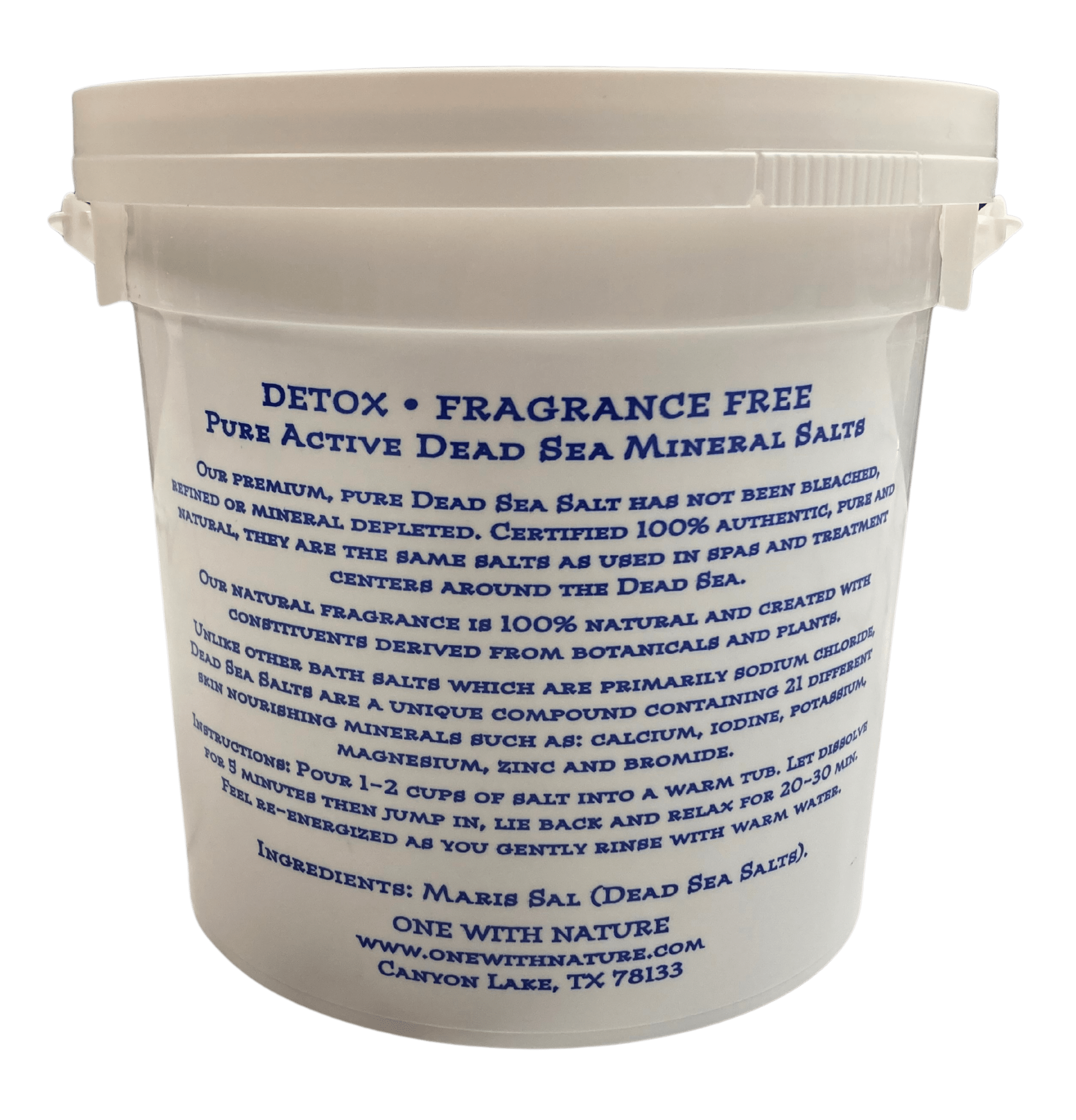 Bath Salt, Pure Dead Sea Mineral