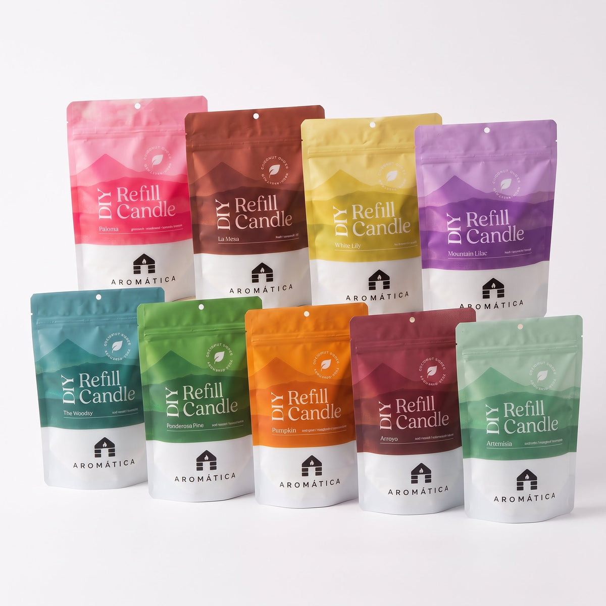 Aromática Scented Candle Refill Kit