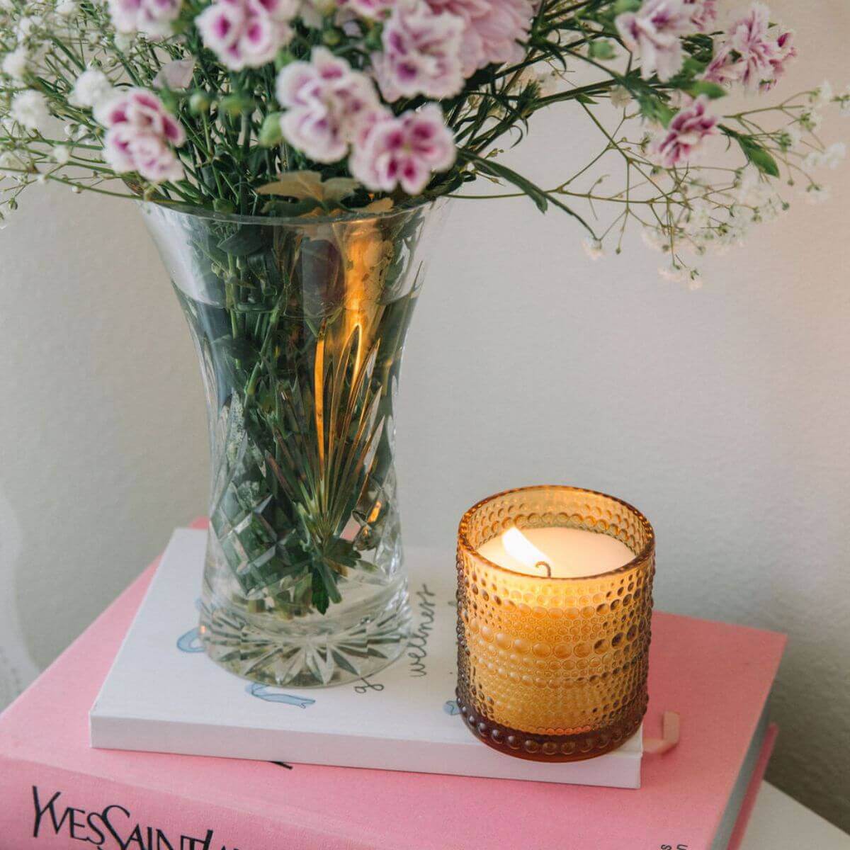 Scented Candle Bouquet - Lilac, Lily & Paloma