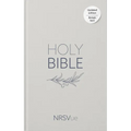 Nrsvue Holy Bible, Pale Grey Hardback, Olive Illustration, Navy Ribbon Marker, British Text, Nrsvue New Revised Standard Version Updated Edition, Hard