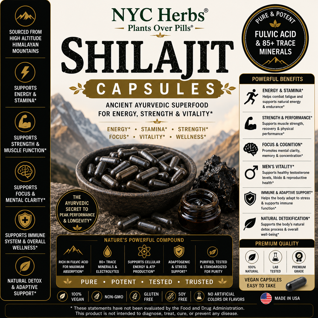 Shilajit Capsules