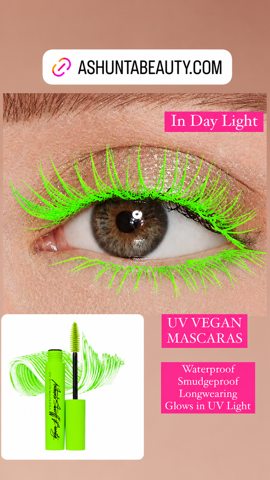 Ashunta Sheriff Beauty UV Vegan Mascara