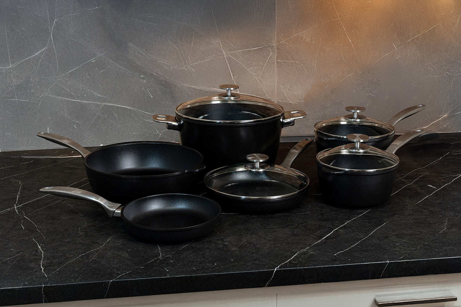 CHD Nonstick 10-Piece Set - Complete Kitchen Set | Made in Switzerland