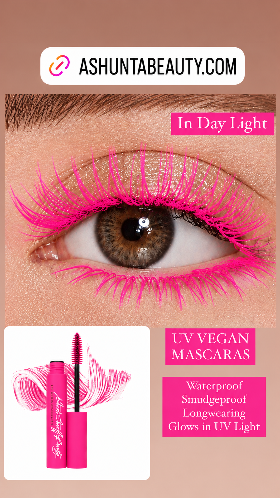 Ashunta Sheriff Beauty UV Vegan Mascara