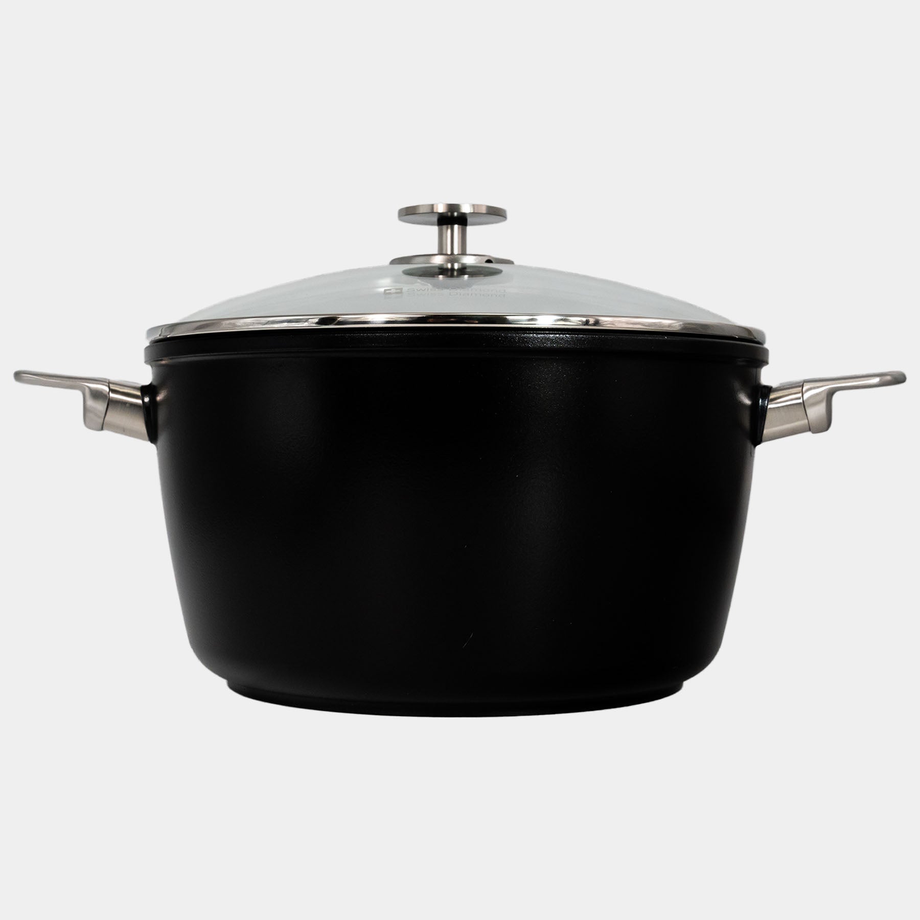 CHD Nonstick Stock Pot with Glass Lid | Made in Switzerland