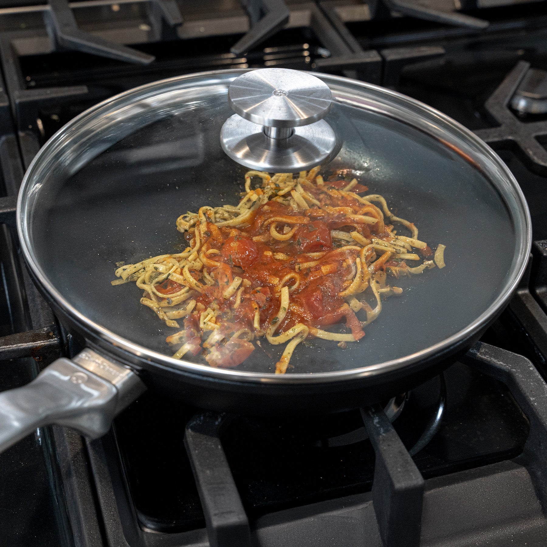 CHD 10.25" Nonstick Fry Pan with Glass Lid | Made in Switzerland