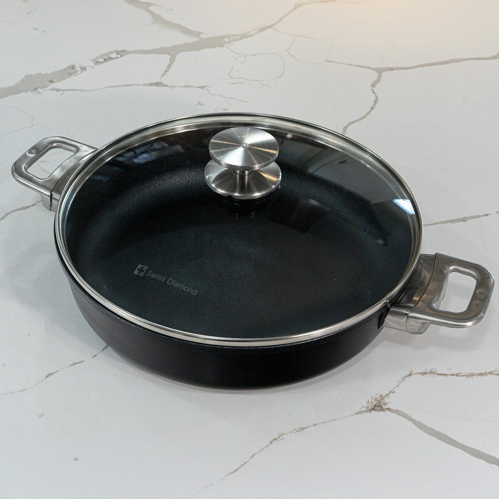 CHD Nonstick Sauteuse with Glass Lid | Made in Switzerland