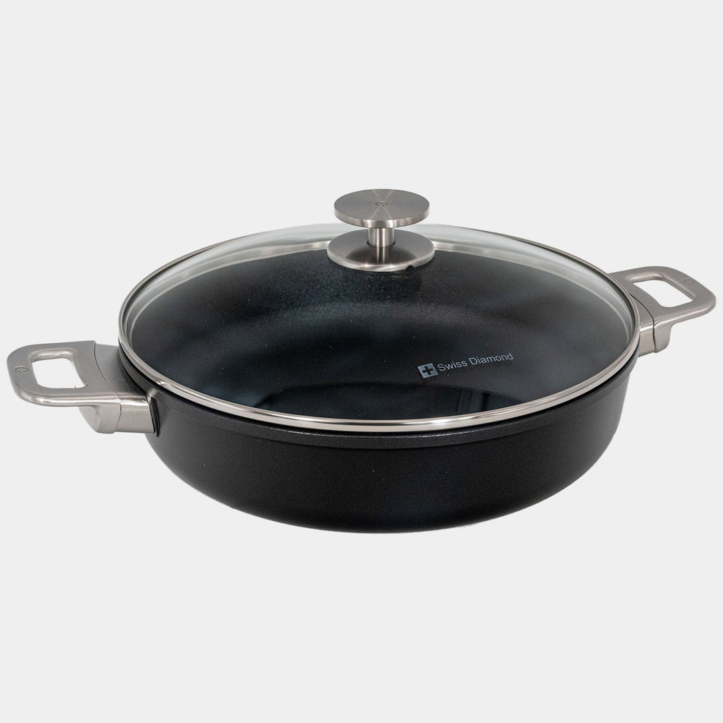CHD Nonstick Sauteuse with Glass Lid | Made in Switzerland