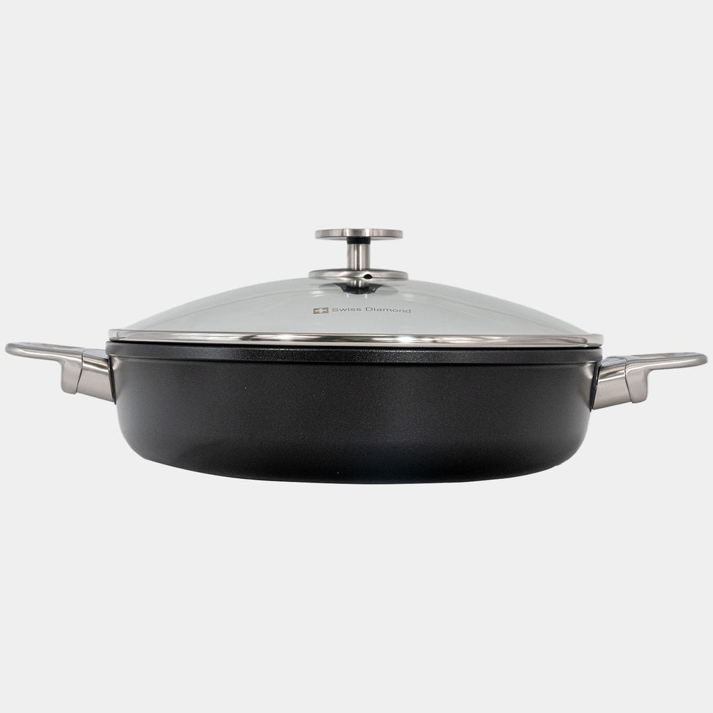 CHD Nonstick Sauteuse with Glass Lid | Made in Switzerland