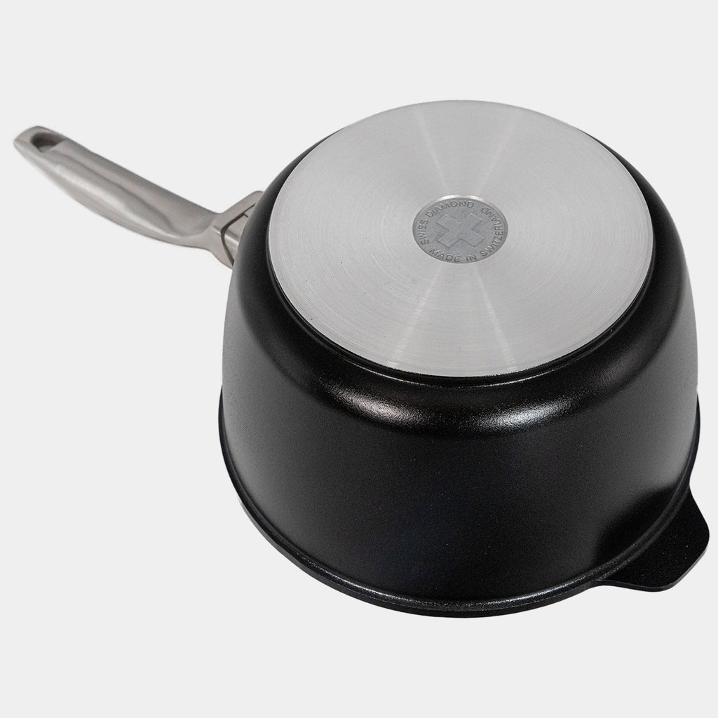CHD Nonstick Saucepan with Glass Lid | Made in Switzerland