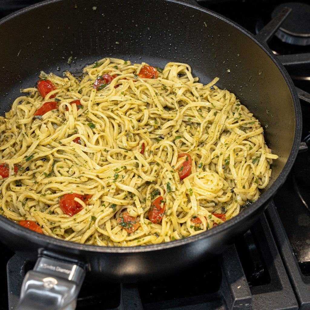 CHD Nonstick Saute Pan with Glass Lid | Made in Switzerland