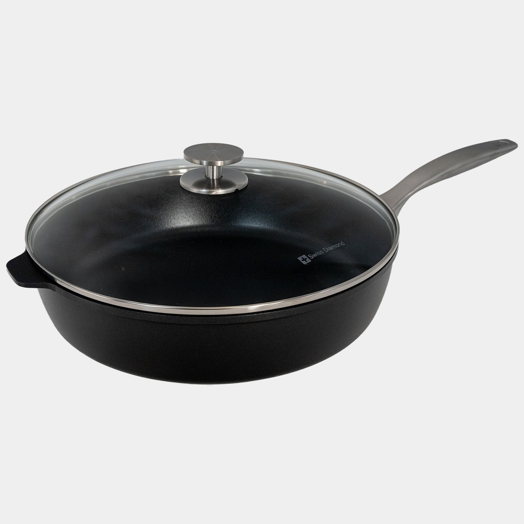 CHD Nonstick Saute Pan with Glass Lid | Made in Switzerland