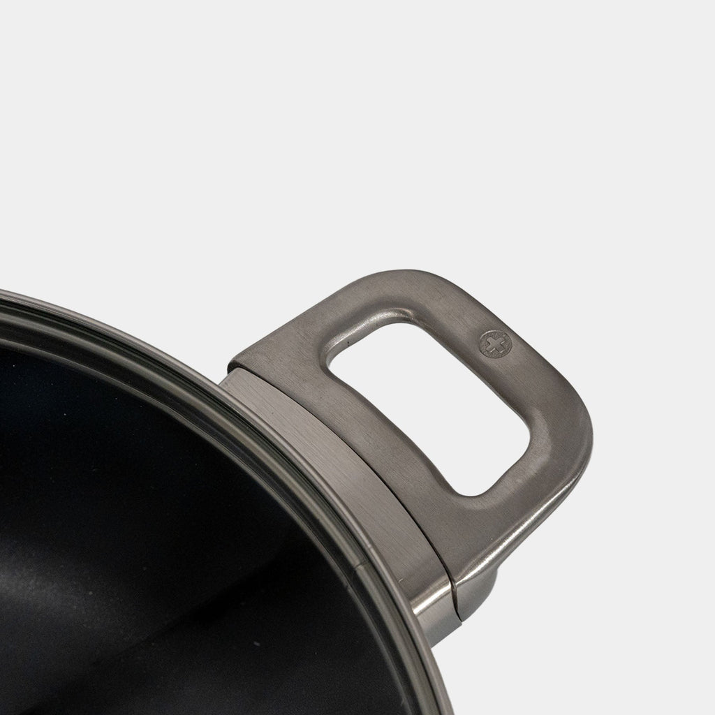 CHD Nonstick Braiser with Glass Lid | Made in Switzerland