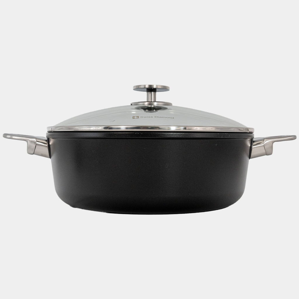 CHD Nonstick Braiser with Glass Lid | Made in Switzerland