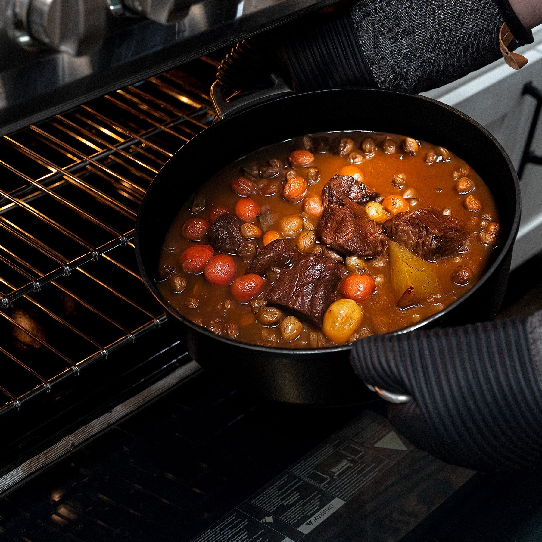 CHD Nonstick Braiser with Glass Lid | Made in Switzerland