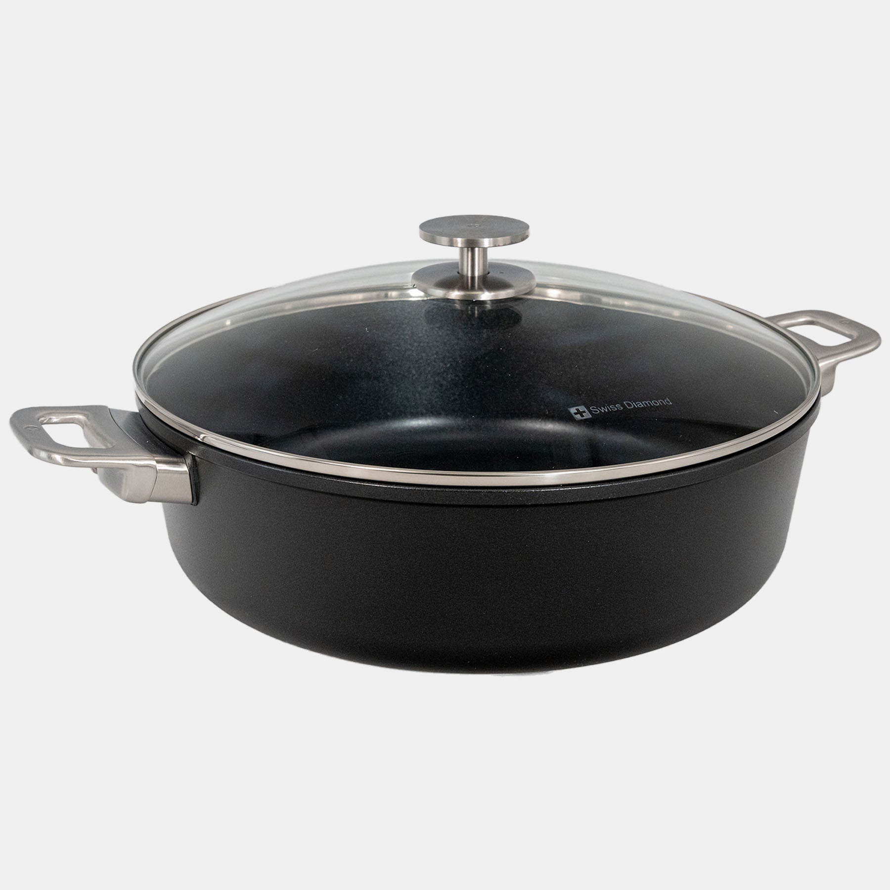 CHD Nonstick Braiser with Glass Lid | Made in Switzerland