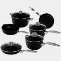 CXD DOU Ceramic Nonstick 10-Piece Set - Complete Kitchen Set | Made in Switzerland