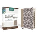 Niv, Verse Mapping Bible, Leathersoft, Navy Floral, Thumb Indexed, Comfort Print: Find Connections in Scripture Using a Unique 5-Step Process