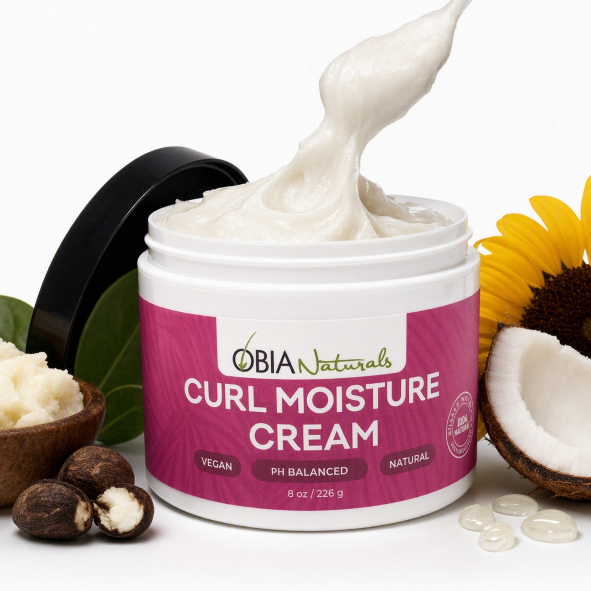 Curl Moisture Cream — Curl Cream & Leave-In Conditioner for Curly Hair