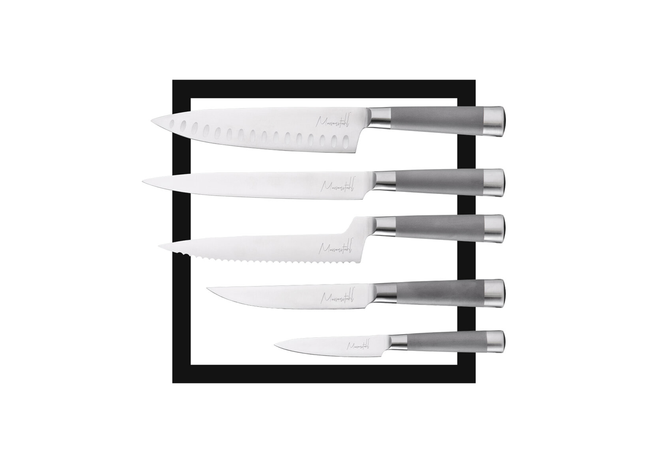 28-Pieces Complete Knife Set — Messerstahl