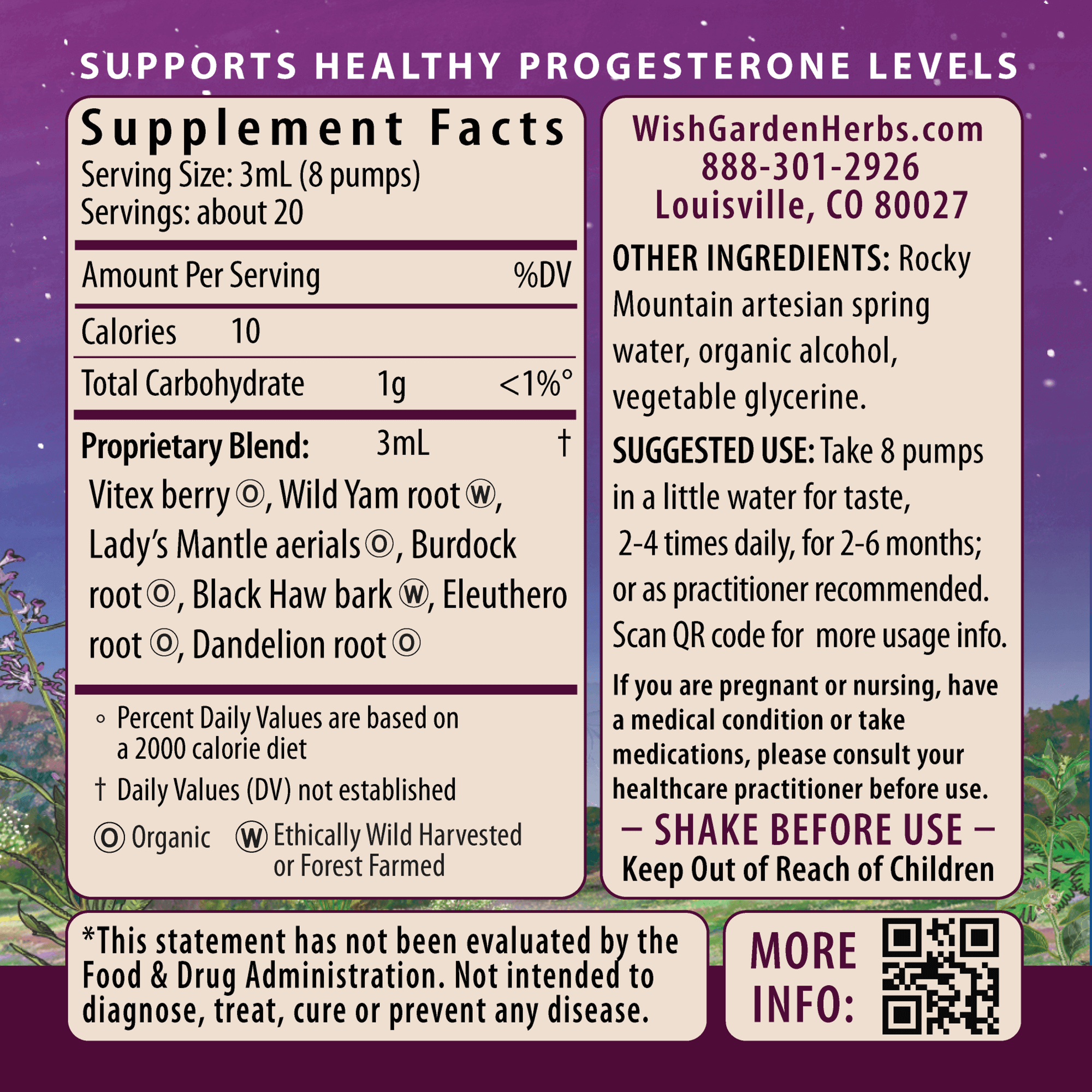 Cycle Vitality 2, Luteal Phase - Progesterone Support