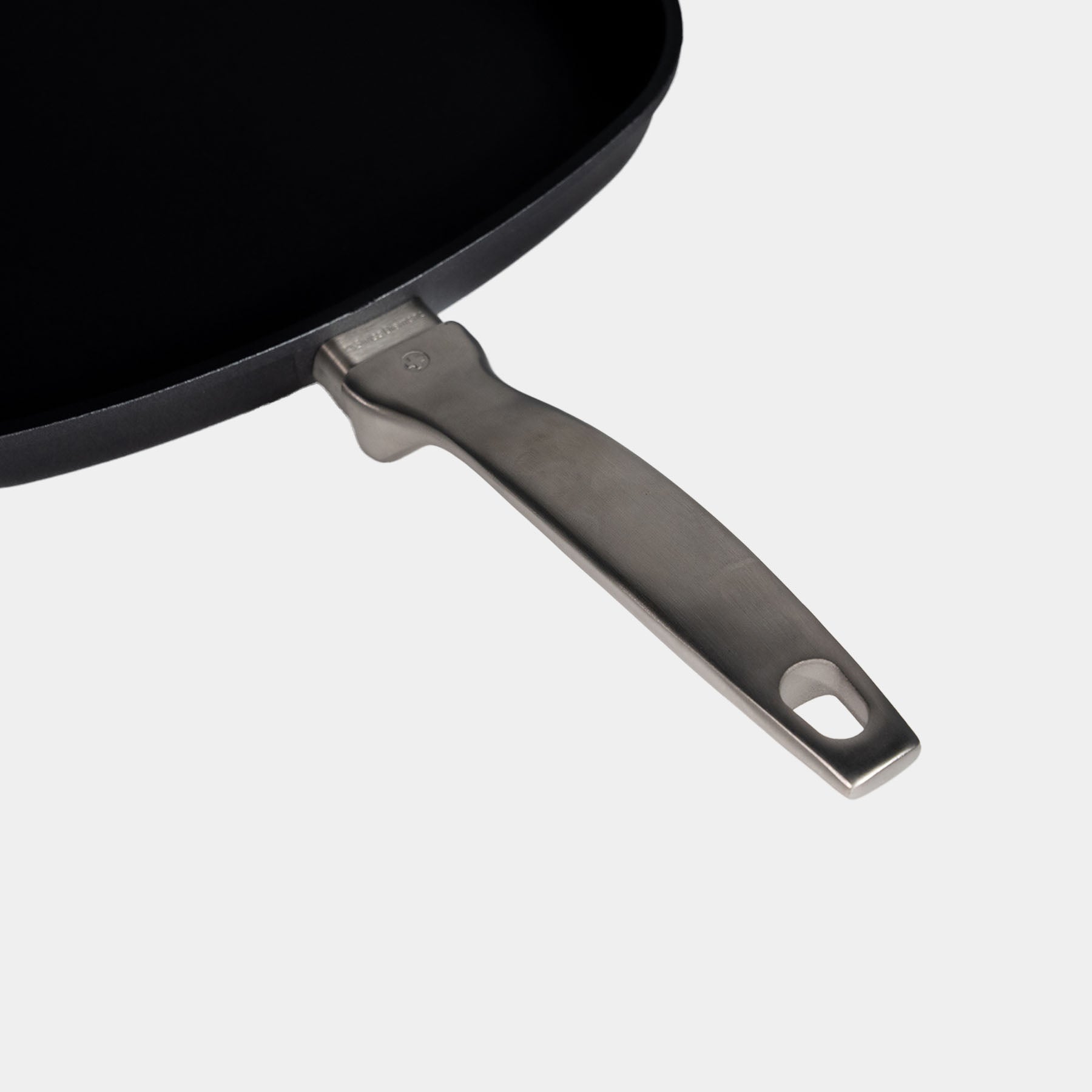 CXD DOU Ceramic Nonstick Square Grill Pan - 11" x 11" (28 cm x 28 cm) | Made in Switzerland