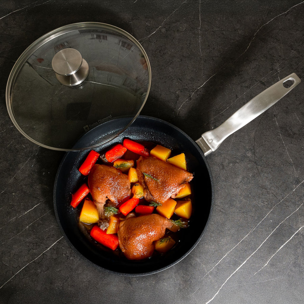 CXD DOU Ceramic Nonstick Fry Pan | Made in Switzerland
