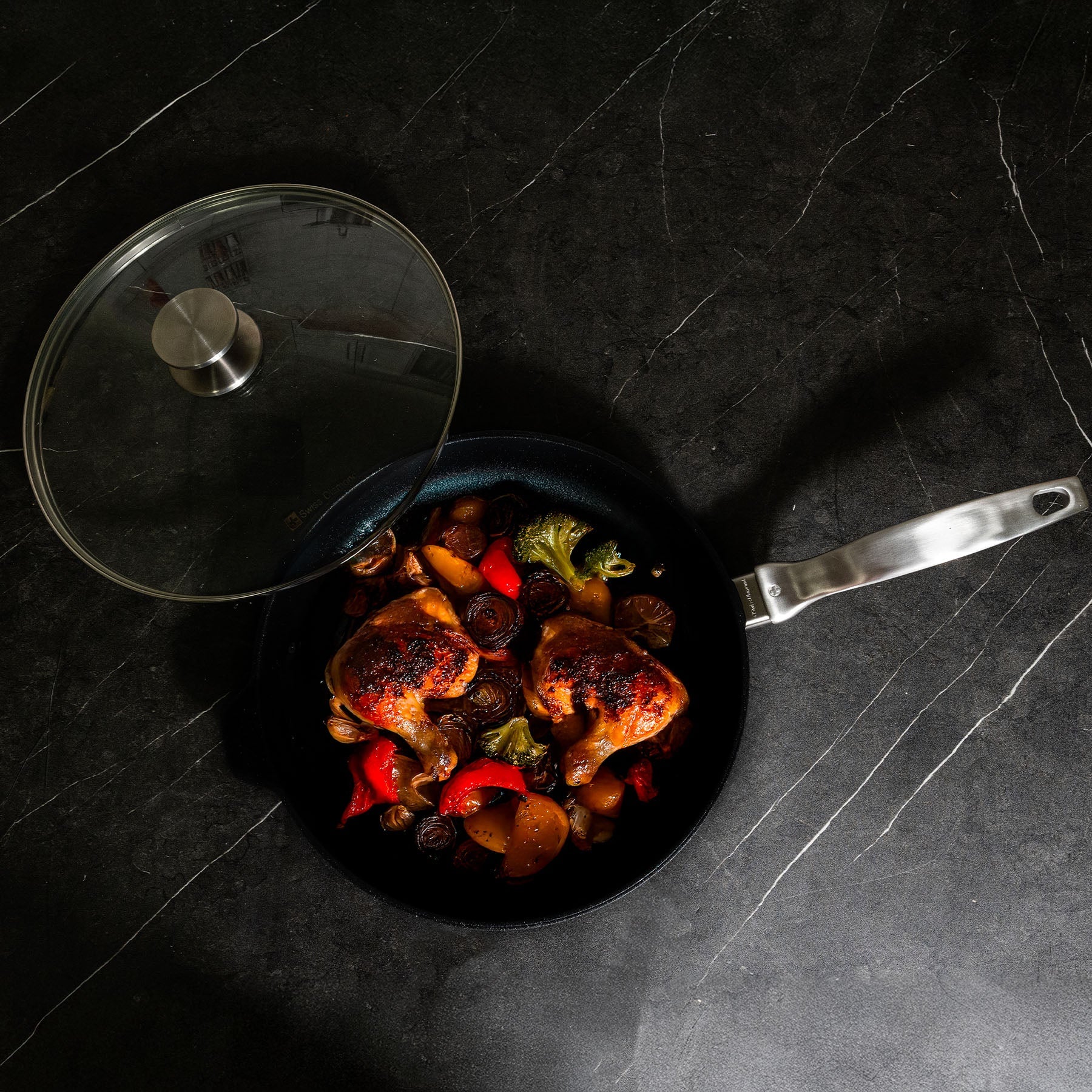 CXD DOU Ceramic Nonstick Fry Pan | Made in Switzerland