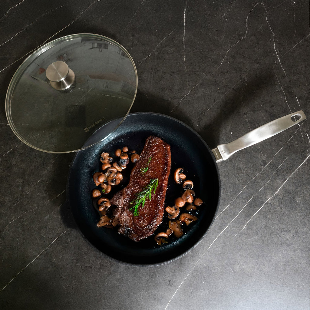 CXD DOU Ceramic Nonstick Fry Pan | Made in Switzerland