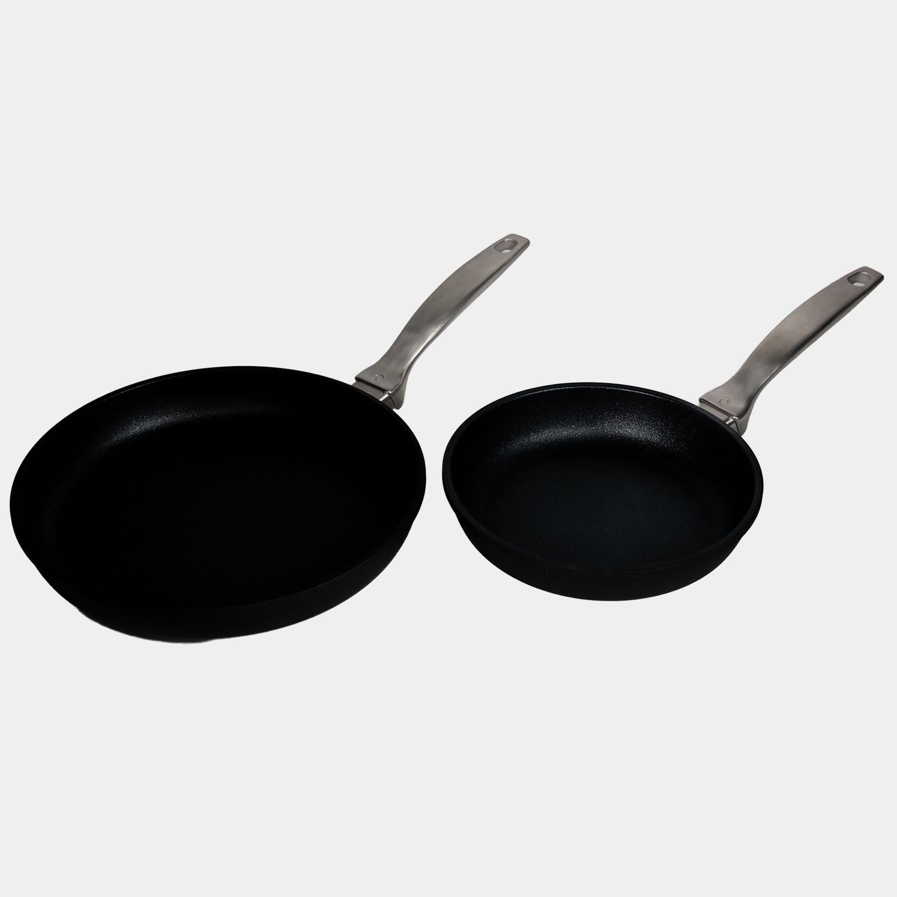 CXD DOU Ceramic Nonstick 2-Piece Small Fry Pan Set (8" & 10.25") | Made in Switzerland