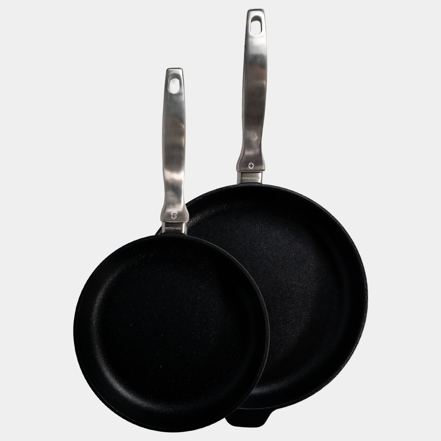 CXD DOU Ceramic Nonstick 2-Piece Fry Pan Set (9.5" & 11") | Made in Switzerland