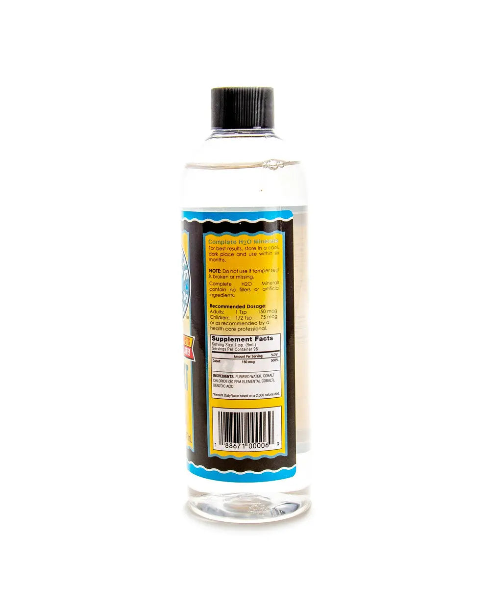 Cobalt (Co) - Mineral Water