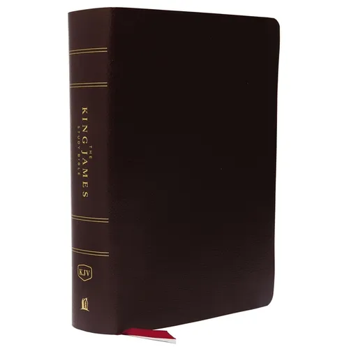 The King James Study Bible, Bonded Leather, Burgundy, Indexed, Full-Color Edition