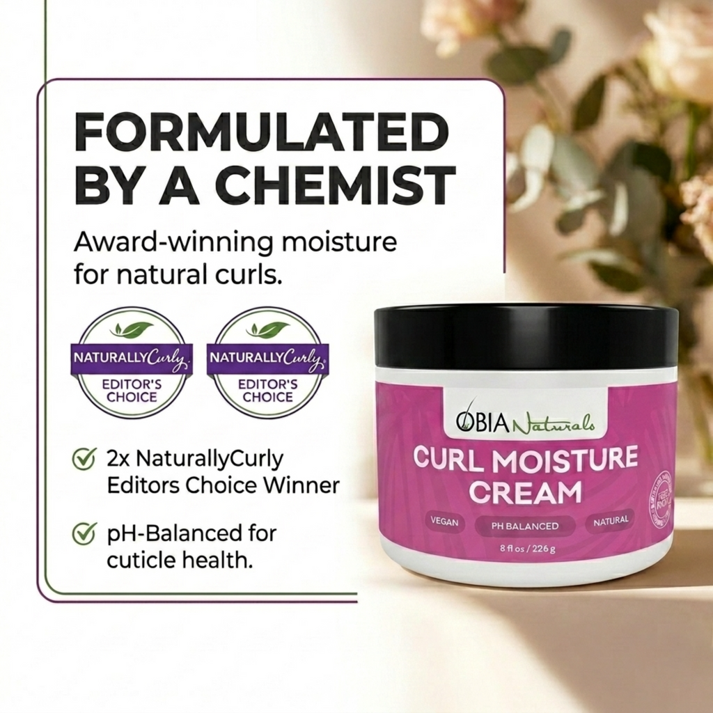 Curl Moisture Cream — Curl Cream & Leave-In Conditioner for Curly Hair