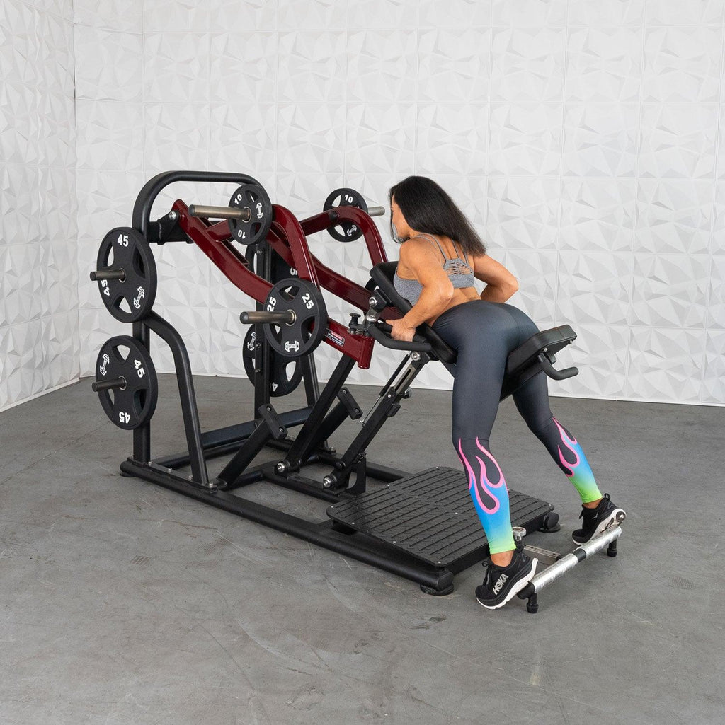 Muscle D Fitness Pro Strength Dynamic Row | Plate-Loaded Back Machine