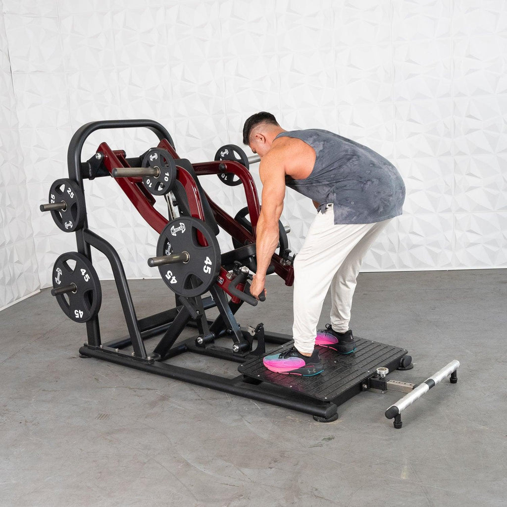 Muscle D Fitness Pro Strength Dynamic Row | Plate-Loaded Back Machine